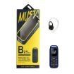 Mini B25 Bluetooth Dialer Headphone, Dual SIM, MP3, 2G Network, Blue - 6