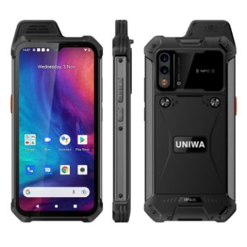 UNIWA W888 Rugged Phone, 4GB+64GB, IP68, 5000mAh, 6.3" Android 11, 4G - 1