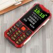 K1 Elder Phone: Waterproof, Shockproof, 4800mAh, Dual SIM, 2G, Red - 2