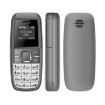 Mini BM200 Mobile Phone, 0.66" Display, Dual SIM, Bluetooth, 2G Network, Grey - 1