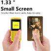 SERVO BM5310 Mini Phone, 1.33" Display, Triple SIM, Bluetooth, Black Red - 3