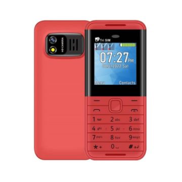 SERVO BM5310 Mini Phone, 1.33" Display, Triple SIM, Bluetooth, FM, Red - 1