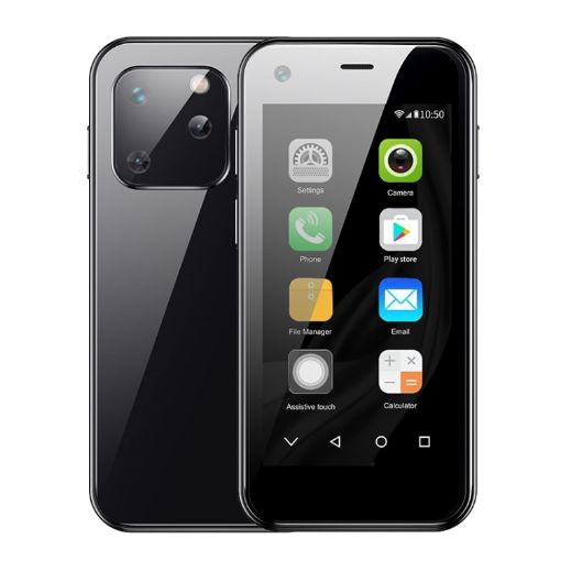 SOYES XS13 2.5" 1GB+8GB MTK6580 Quad Core 3G Dual SIM Smartphone Black - 1