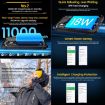 Blackview BV6200 Plus, 8GB+256GB, 6.56" Android 14, 4G, IP68/IP69K, Black - 7