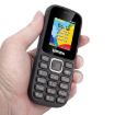 UNIWA E1808 Elder Keypad Phone, 1.77" Display, Triple SIM, 2G, Green - 5
