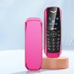 LONG-CZ S60 4G Mini Phone, 1.77" Unisoc T107, LED Flashlight, Rose Red - 1
