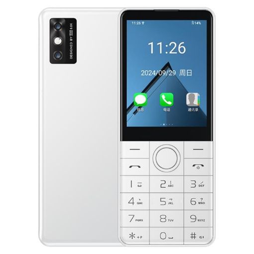 DOOV Z17 Pro Keypad Phone, 3GB+32GB, 2.8" Android 13, 4G, White - 1