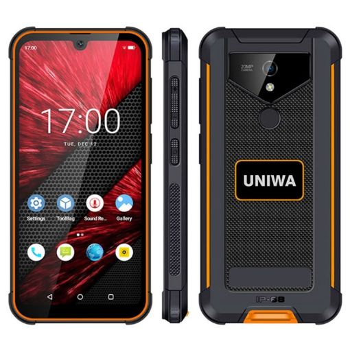 UNIWA F965 Pro Rugged Phone, 6GB+128GB, 6" Android 13, 4G, NFC, UK Plug - 1