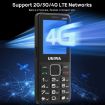 UNIWA V2000 Elder Phone, 2.4" Unisoc T107, 1700mAh, 4G, SOS, UK Plug - 4