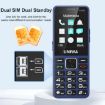 UNIWA V2000 Elder Phone, 2.4" Unisoc T107, 1700mAh, 4G, SOS, UK Plug, Red - 6