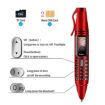 AK007 Mobile Phone: Dual SIM, Noise Reduction, 0.96" Screen, Silver - 4