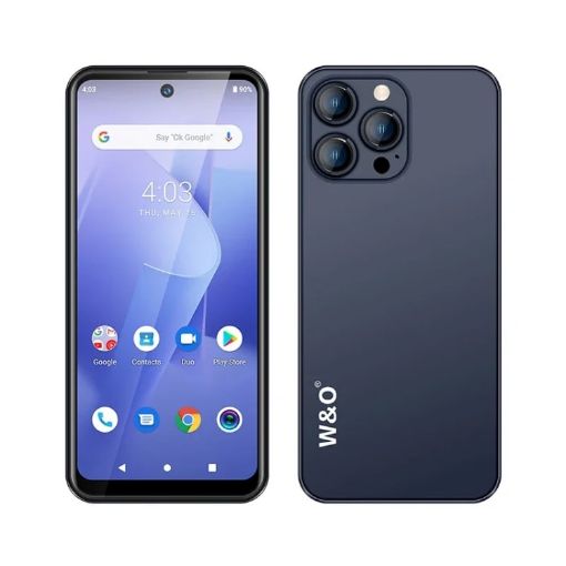 W&O X200 Smartphone, 3GB+32GB, 6.528" Android 10, 4G, Blue - 1