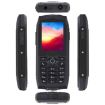 Rugtel R1D Rugged Phone, IP68 Waterproof, 2.4", 2000mAh, Dual SIM, Black - 4