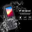 Rugtel R1D Rugged Phone, IP68 Waterproof, 2.4", 2000mAh, Dual SIM, Black - 8