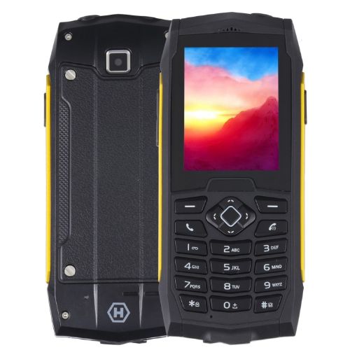 Rugtel R1D Rugged Phone - IP68 Waterproof, 2.4" Display, 2000mAh, Dual SIM - 1