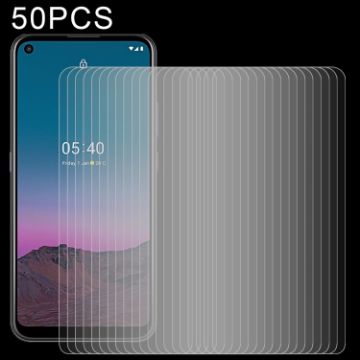 50 PCS Nokia 5.4 Tempered Glass Film 0.26mm 9H 2.5D Screen Protector - 1