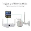 4CH HD 1080P Wireless IP Camera Kit with Night Vision & Two-Way Audio - 2
