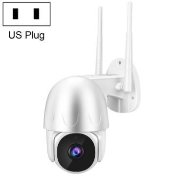 Tuya QX45 1080P HD IP65 Wireless Camera, Alexa & Google Home, Night Vision - 1