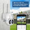 Tuya QX56 3MP IP66 Waterproof Wireless IP Camera, Alexa & Google Home - 3