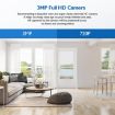 DP18 3.0MP WiFi 1080P HD Outdoor Light Bulb Camera with Night Vision - 5