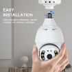 DP18 3.0MP WiFi 1080P HD Outdoor Light Bulb Camera with Night Vision - 9