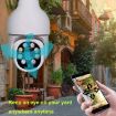 Smart WiFi HD Outdoor Light Bulb Camera with Night Vision & Motion Detection - 3