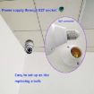 Smart WiFi HD Outdoor Light Bulb Camera with Night Vision & Motion Detection - 7