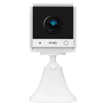 CAMSOY S20 1080P WiFi Action Camera with Mount - White, Wide-angle Recorder - 1