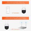 ESCAM QF218 1080P AI Detection WiFi IP Camera, Night Vision, AU Plug - 7