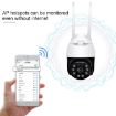 QX36 1080P 3.0MP PTZ WIFI Camera, 360 Rotation, IP65, AU Plug - 4