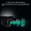QX36 1080P 3.0MP PTZ WIFI Camera, 360 Rotating, IP65 Waterproof - 6