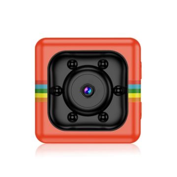 SQ11 Mini DV HD 480P Sport Camera with Night Vision & TF Card (Red) - 1