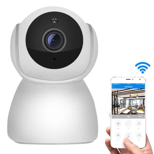 V380 720P Wireless Camera HD Night Vision Wifi Mobile Remote Monitor - 1