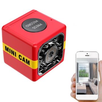 FX01 1080P Outdoor Sport HD Aerial DV Camera - Red - 1