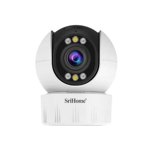 SriHome SH046 4MP FHD Wireless Home Security Camera System (EU Plug) - 1