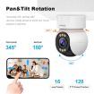 SriHome SH046 4MP FHD Wireless Home Security Camera System UK Plug - 6