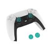 2 PCS Green Diamond Texture Grip Caps for PS5 Controllers - 3