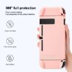 Shockproof TPU Case for Nintendo Switch - Yellowish-Brown Pure Color - 4