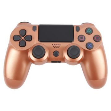 Bronze Wireless Bluetooth Snowflake Button Game Controller for Sony PS4 - 1