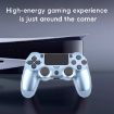 Bronze Wireless Bluetooth Snowflake Button Game Controller for Sony PS4 - 6