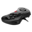 USB Game Controller for Sega Saturn - Black | Computer Handle - 3