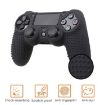 Non-slip Silicone Protective Case for Sony PS4 - Red & Black Cover - 5