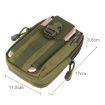 Multifunctional Outdoor Waist Bag: Phone, Camera Case & Card Pocket - 2