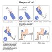 Portable Handheld Travel Bidet 500ml - Dark Blue Vaginal Sprayer MDT-002 - 8