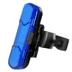 USB Rechargeable Bicycle LED Taillight - Blue Light Tail Lamp - 2