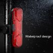 USB Rechargeable Bicycle LED Taillight - Blue Light Tail Lamp - 7