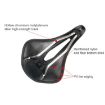 GUB 1180 PU Soft Breathable Hollow Bicycle Saddle - Comfortable Ride - 4