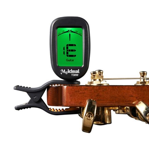 Accurate Chromatic Clip-On Tuner for Guitar, Bass, Banjo, Violin, Ukulele - 1
