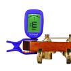 Accurate Chromatic Clip-On Tuner for Guitar, Bass, Banjo, Violin, Ukulele - 1