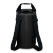 10L Black Outdoor Waterproof Dual Shoulder Strap Dry Sack Bag - 1